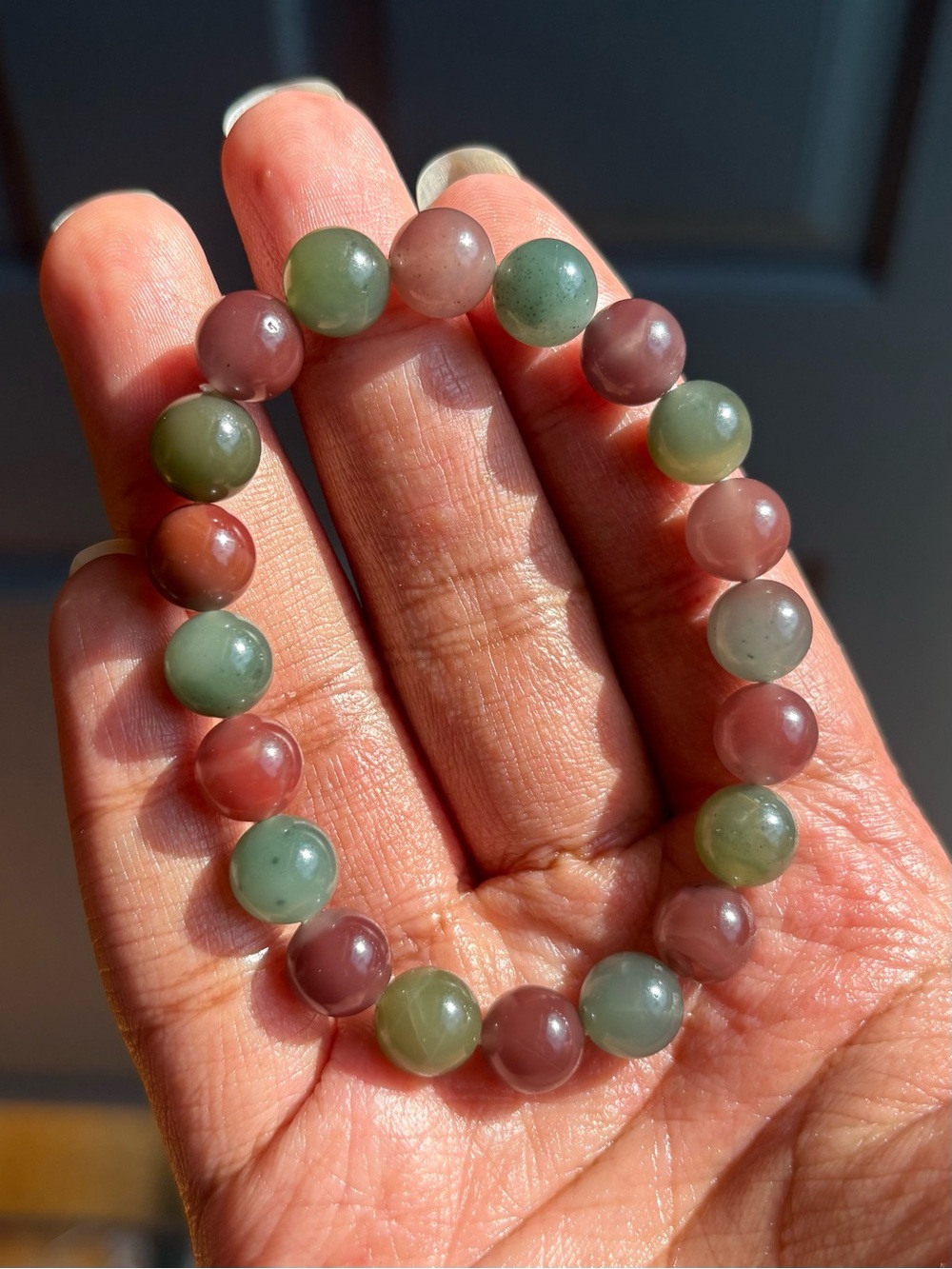 HQ Ocean Jasper Crystal Bracelet 9.5mm